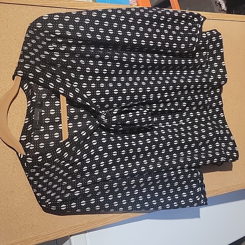 The Limited Tie Neck Blouse
